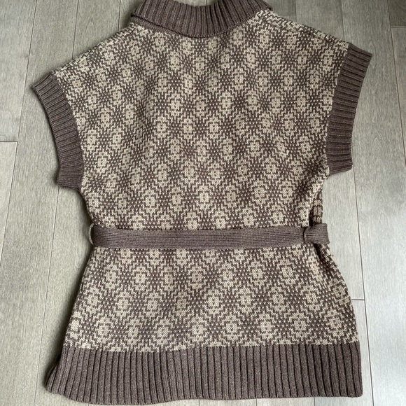 Banana Republic Sz S short sleeve wrap sweater - Picture 2 of 4